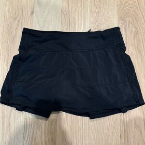 Black Lululemon tennis skirt